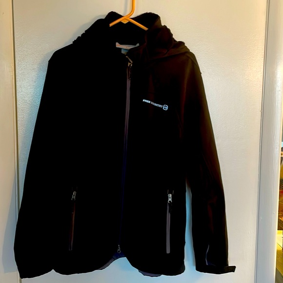 Free Country Women's Long Sleeve Full Zip Lined Jacket Solid Black Size … - Picture 1 of 9